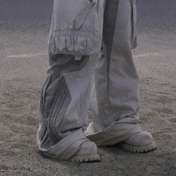 PERSONSOUL Bootcut Cargo Pants